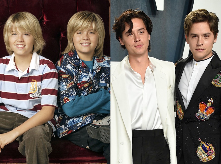 Dylan Sprouse, Cole Sprouse, The Suite Life of Zack and Cody, Disney Channel hunks, then and now